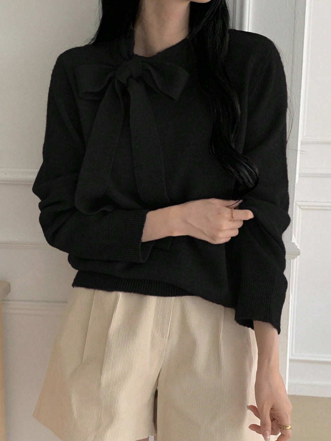 Pulover SHEIN, negru