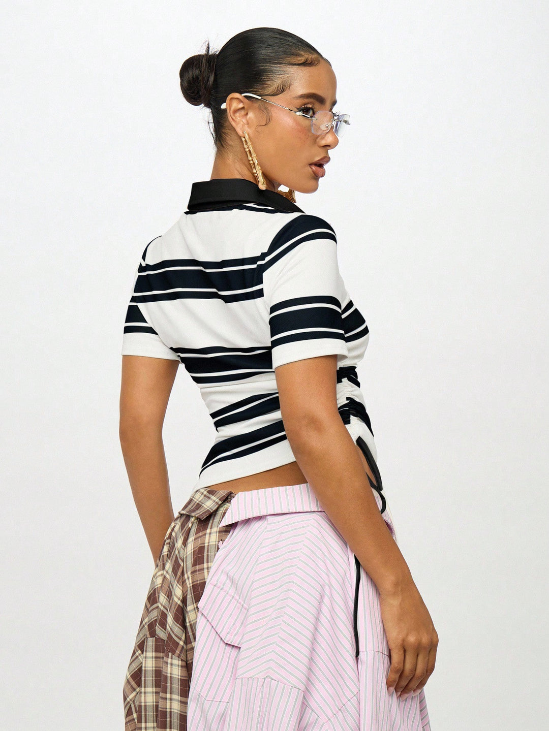 Top SHEIN, negru