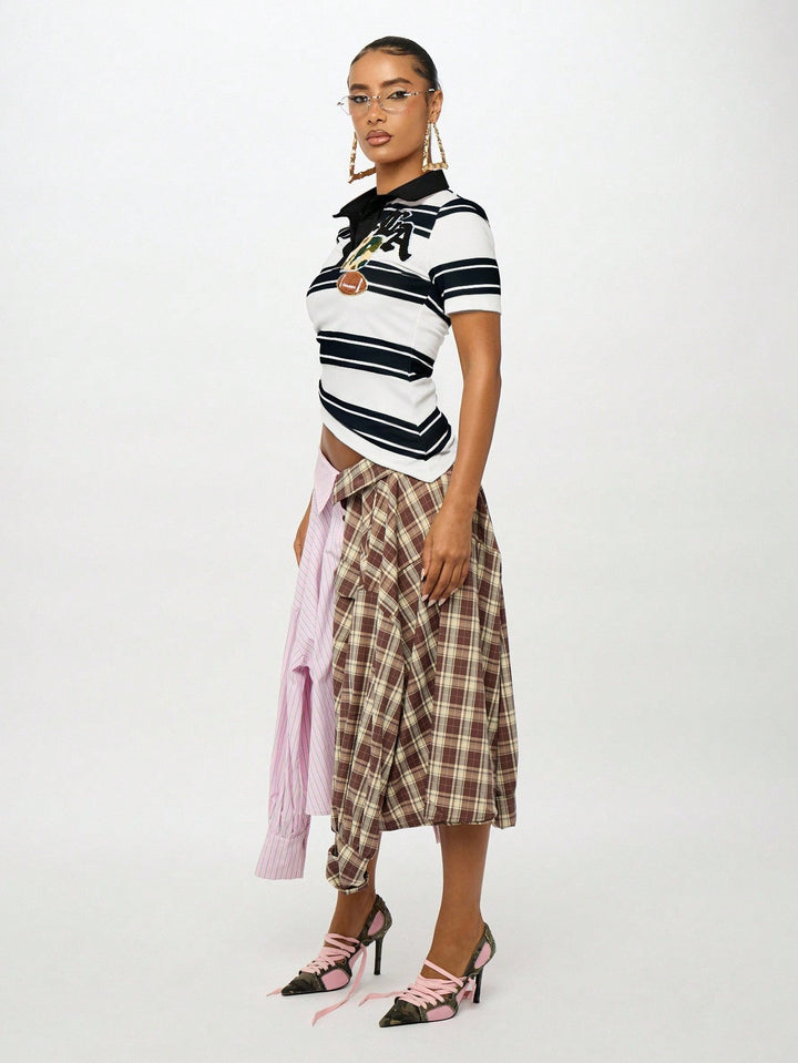 Top SHEIN, negru