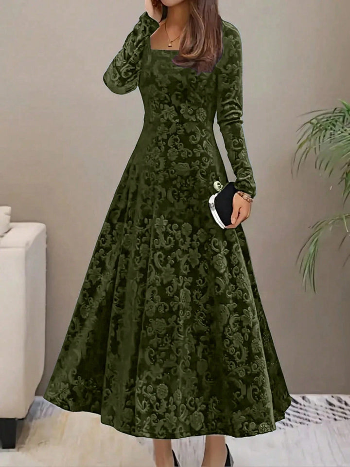 Rochie maxi SHEIN, verde