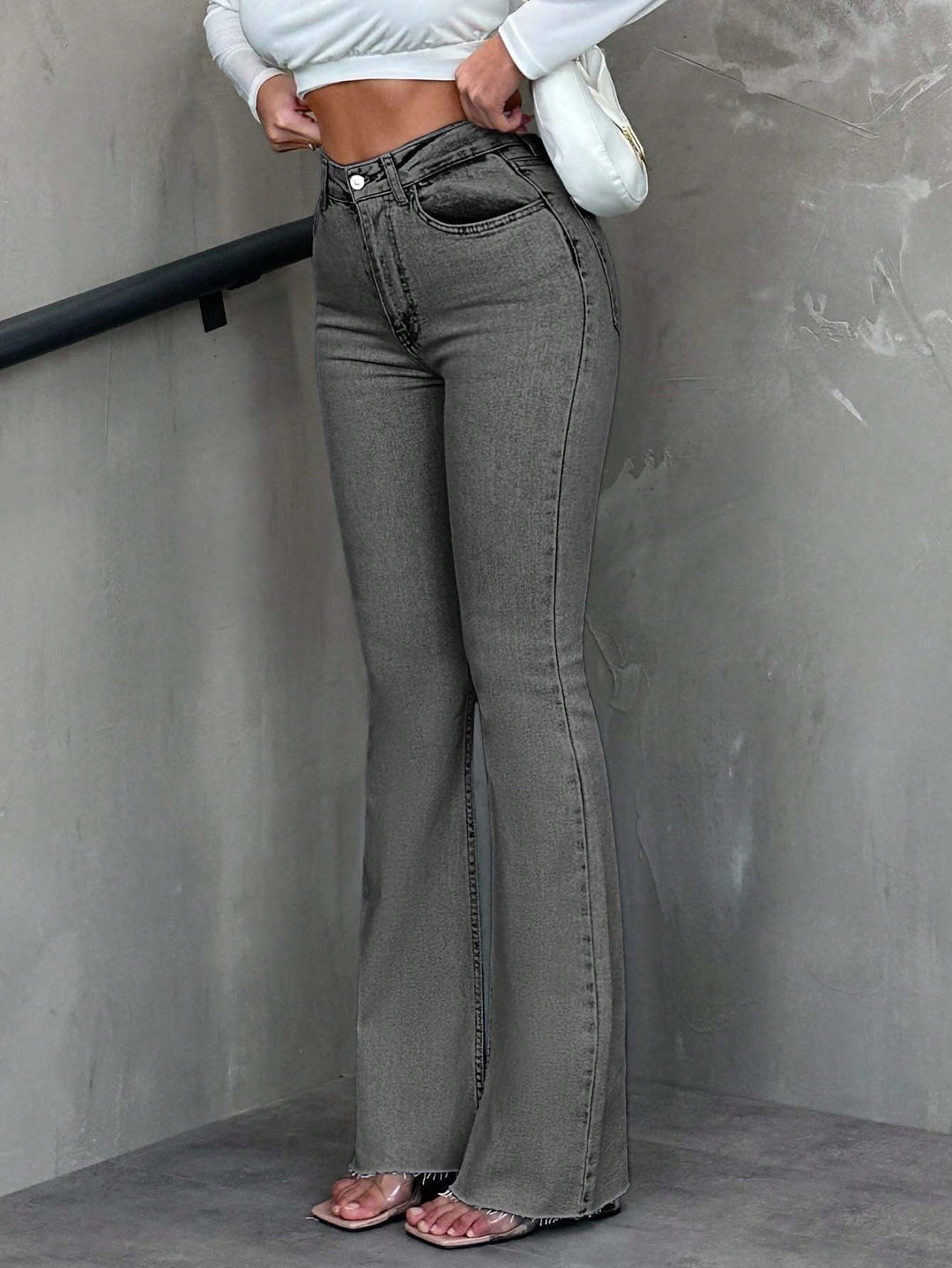 Jeans SHEIN, gri