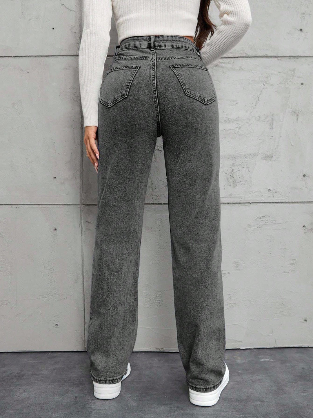Jeans SHEIN, gri
