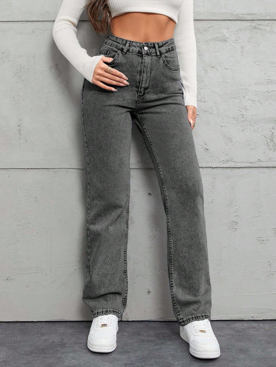 Jeans SHEIN, gri