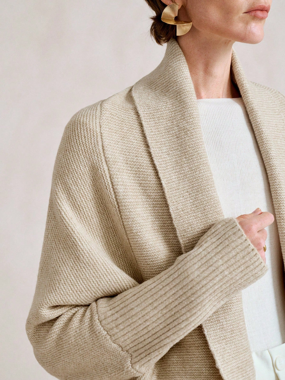 Cardigan SHEIN, bej