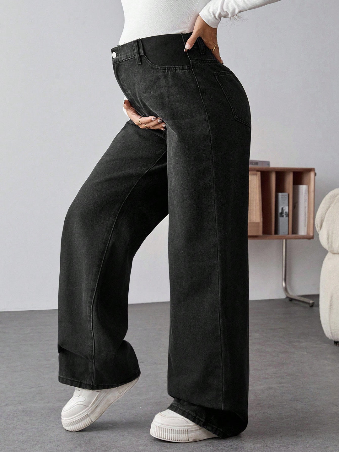 Jeans SHEIN, negru