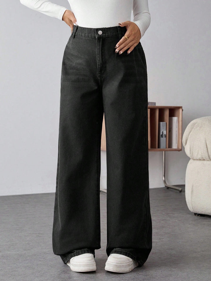 Jeans SHEIN, negru