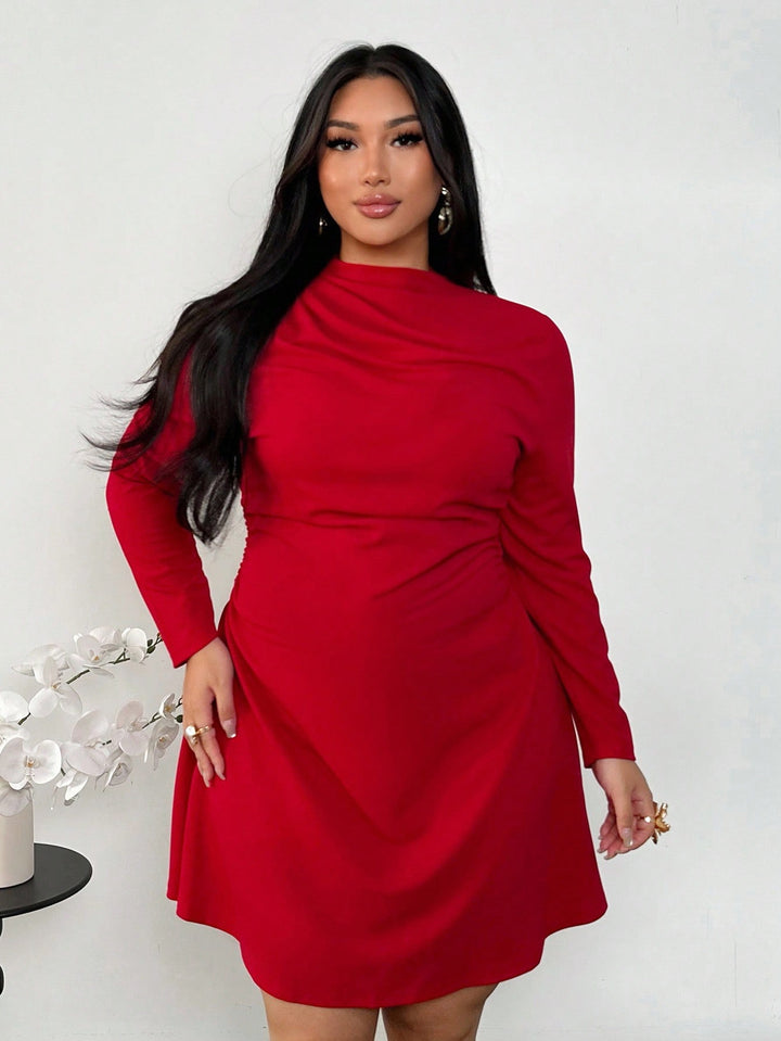 Rochie SHEIN, vișiniu