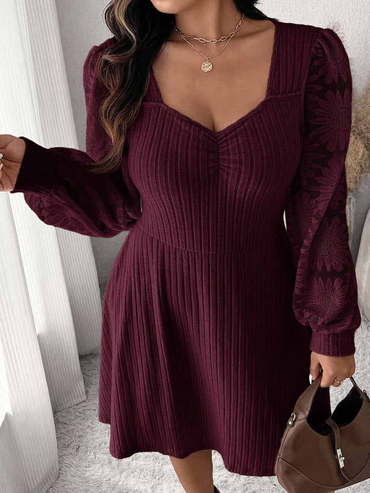 Rochie mini SHEIN, vișiniu