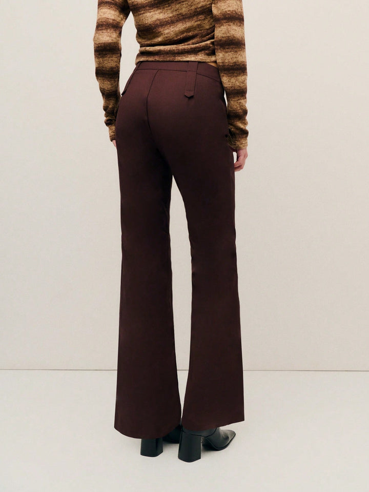 Pantaloni SHEIN, vișiniu