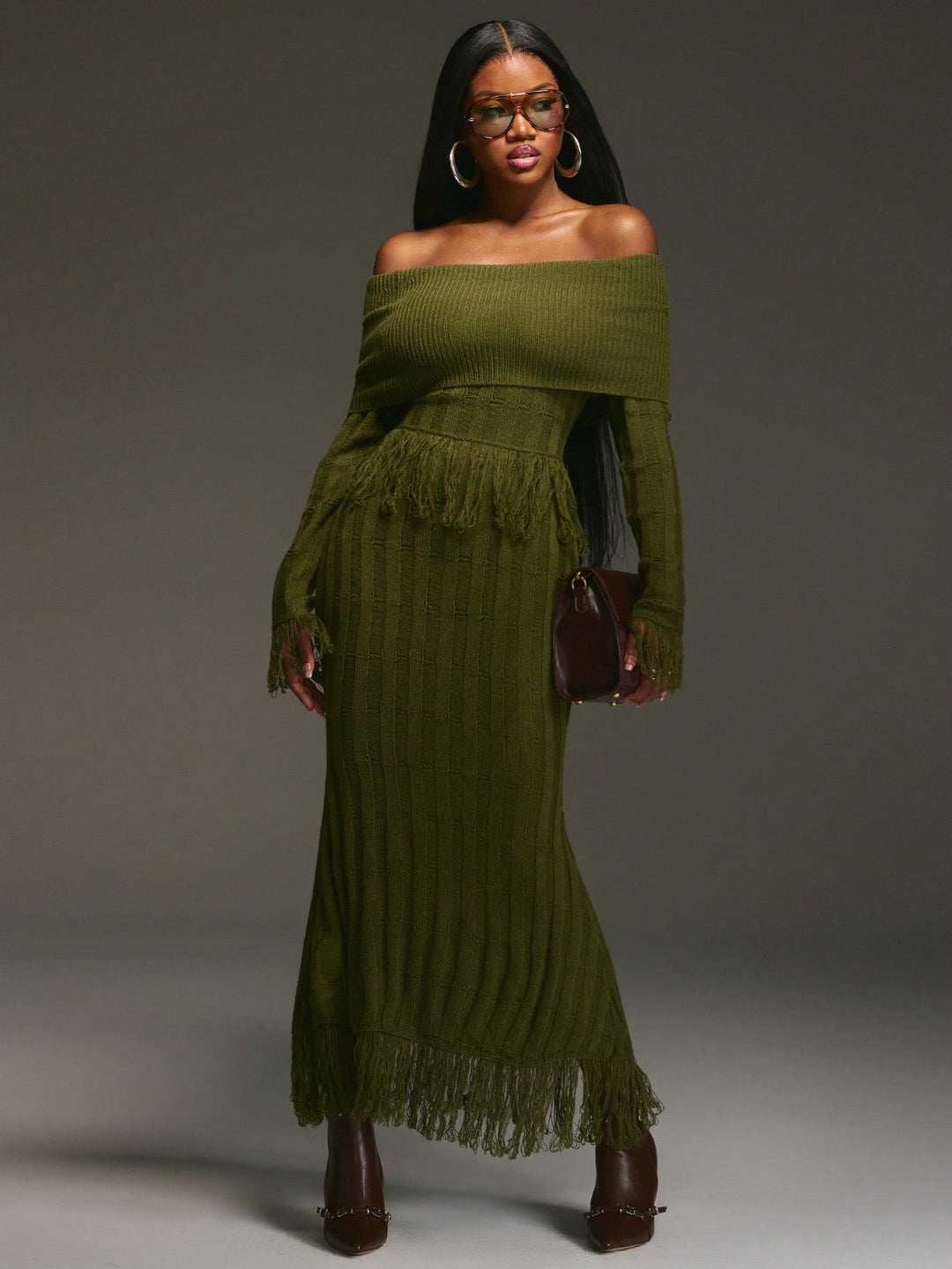Rochie SHEIN, verde