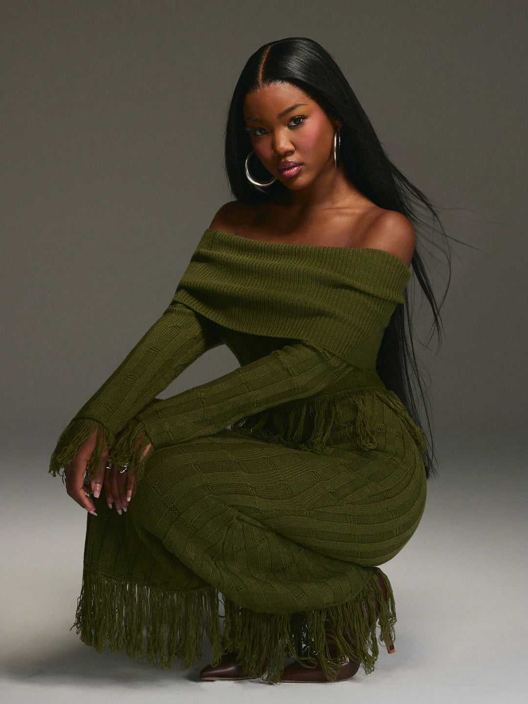 Rochie SHEIN, verde