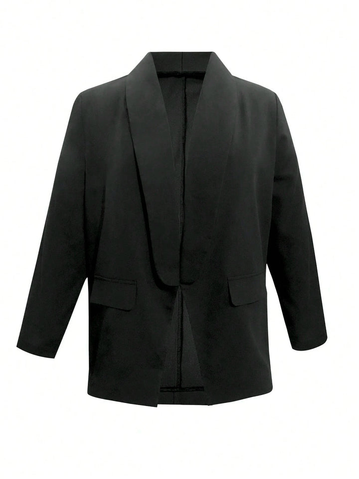 Sacou SHEIN, negru