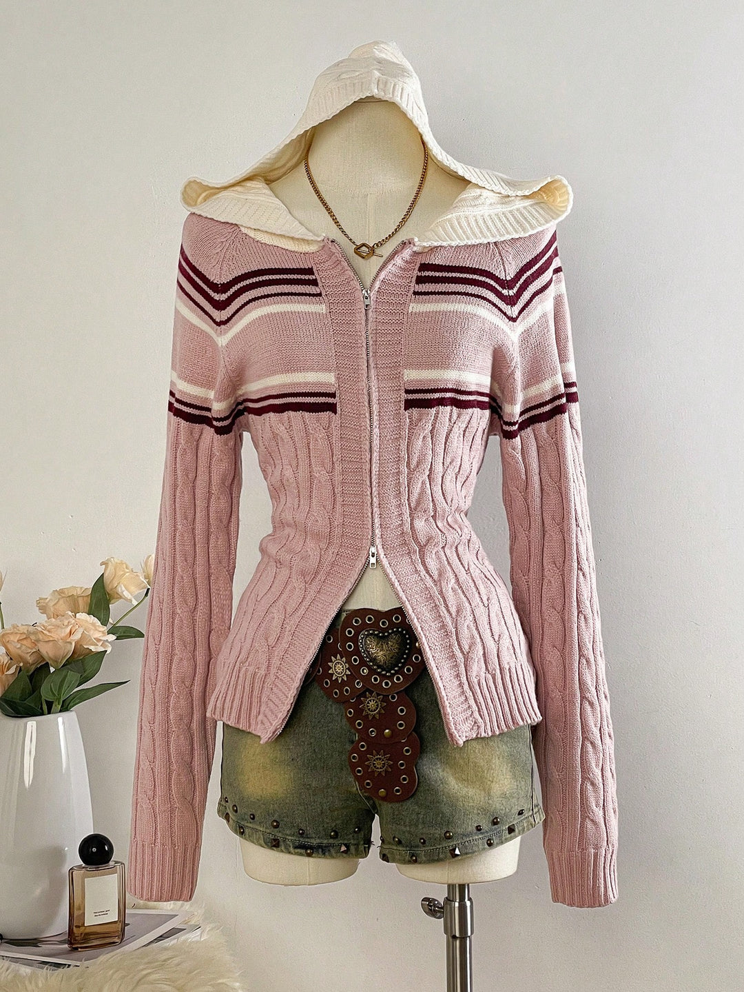 Cardigan SHEIN, roz