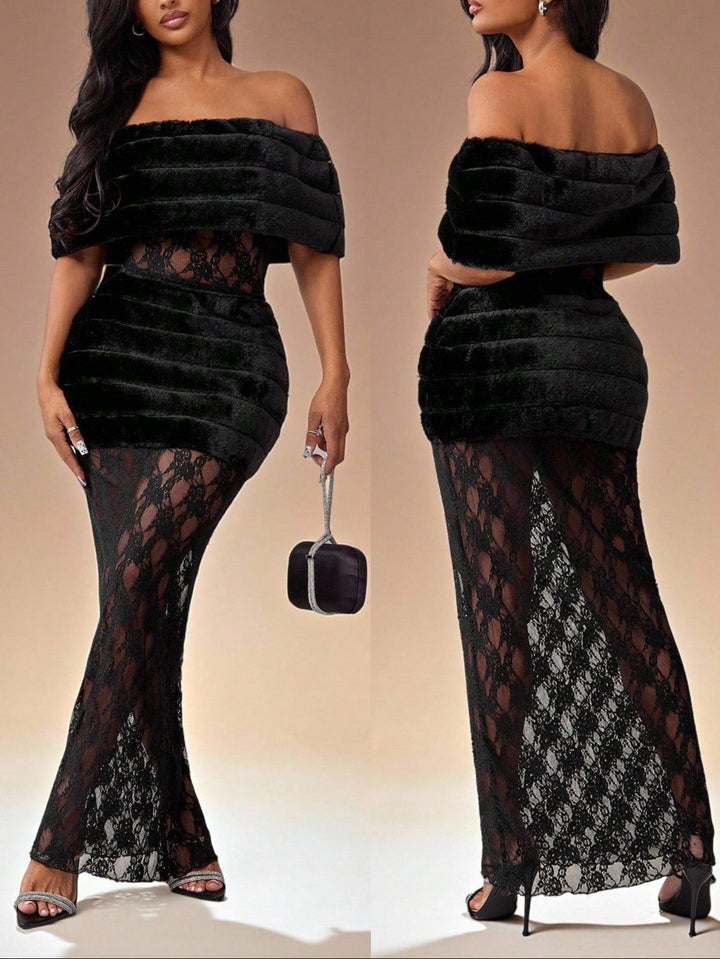 Rochie maxi Shein, negru