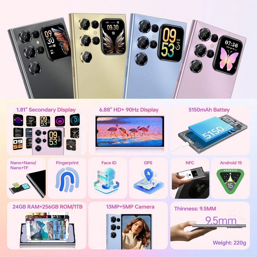 Telefon mobil SHEIN, negru