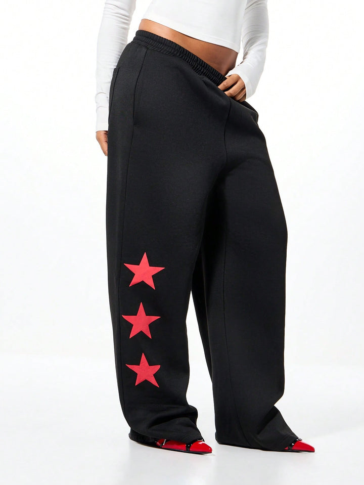 Pantaloni SHEIN, negru