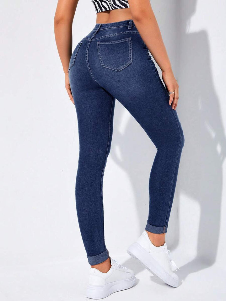 Jeans SHEIN, albastru
