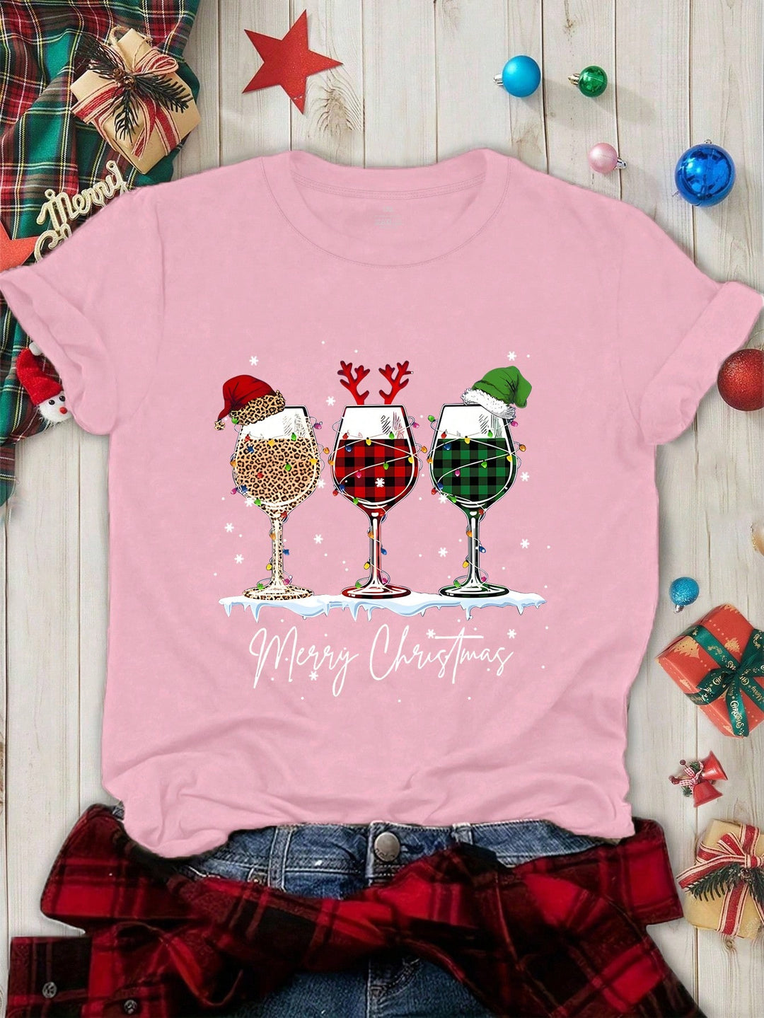 Tricou SHEIN, roz