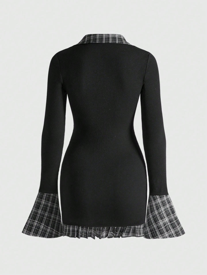 Rochie scurtă SHEIN, negru