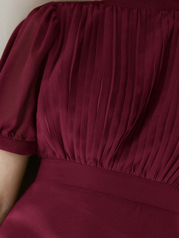 Rochie maxi SHEIN, vișiniu
