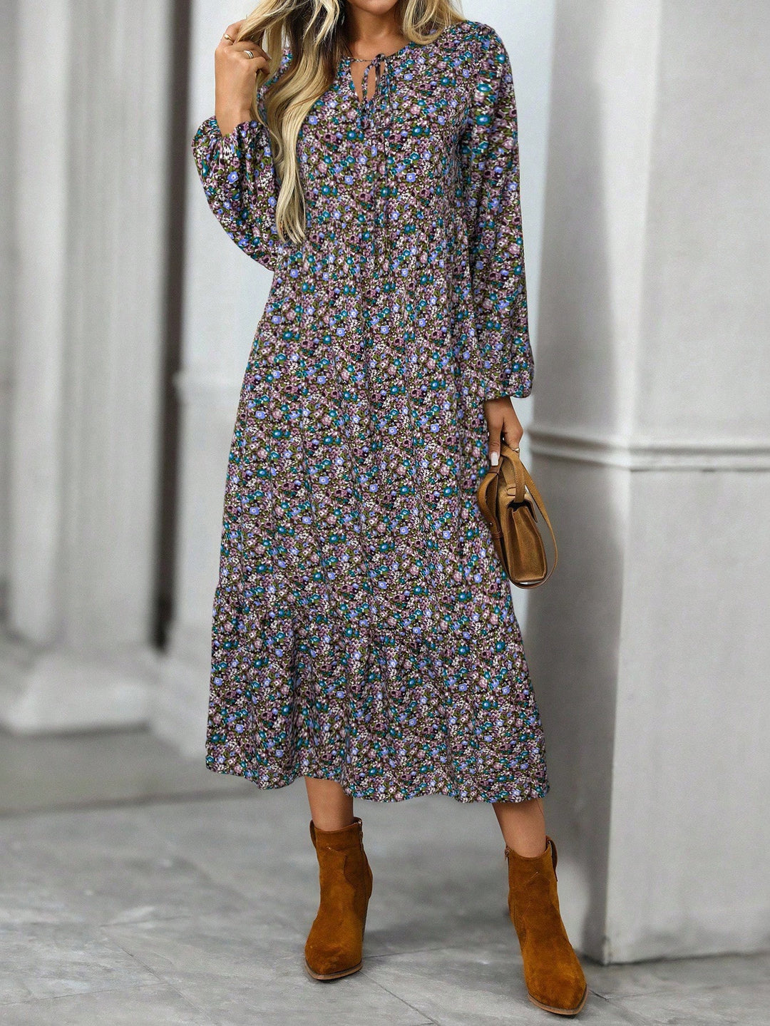 Rochie maxi SHEIN, mov
