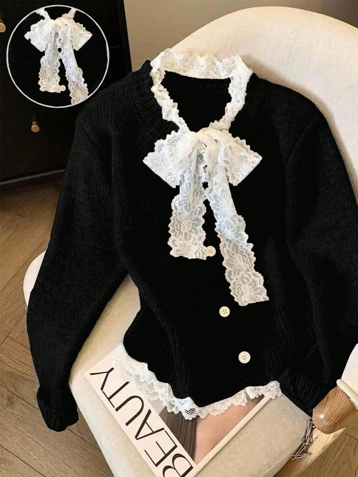 Cardigan SHEIN, negru