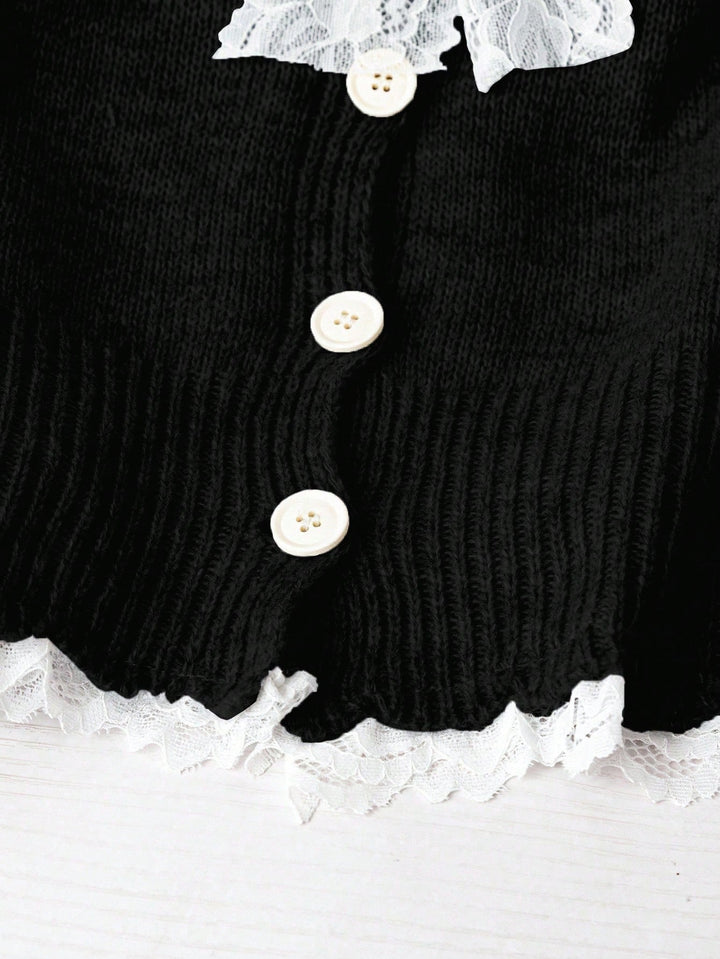 Cardigan SHEIN, negru