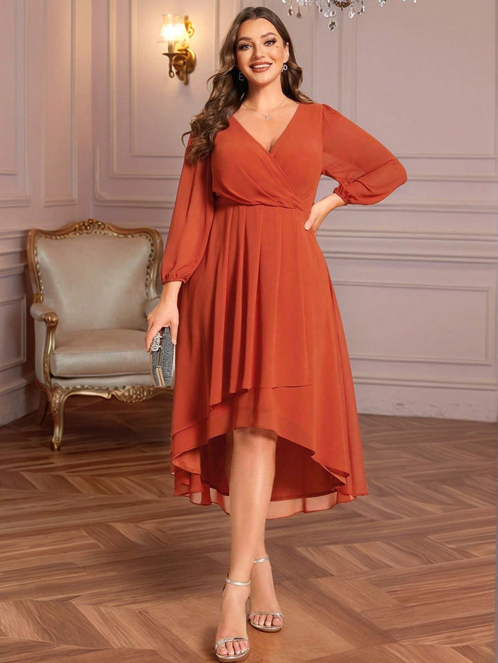 Rochie SHEIN, portocaliu