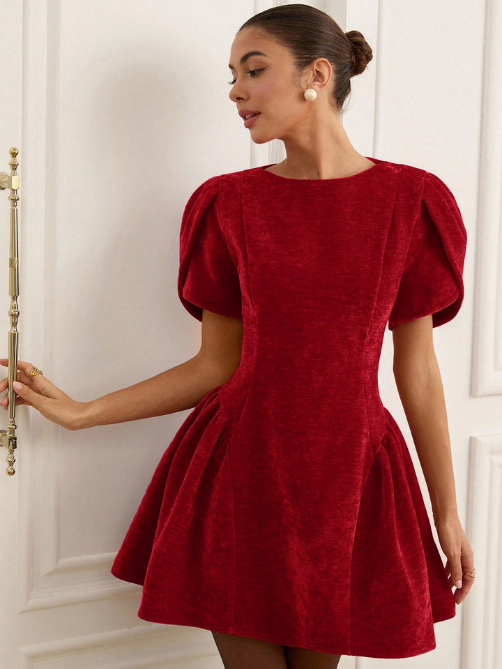 Rochie mini SHEIN, vișiniu