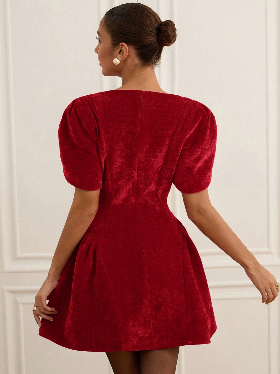 Rochie mini SHEIN, vișiniu