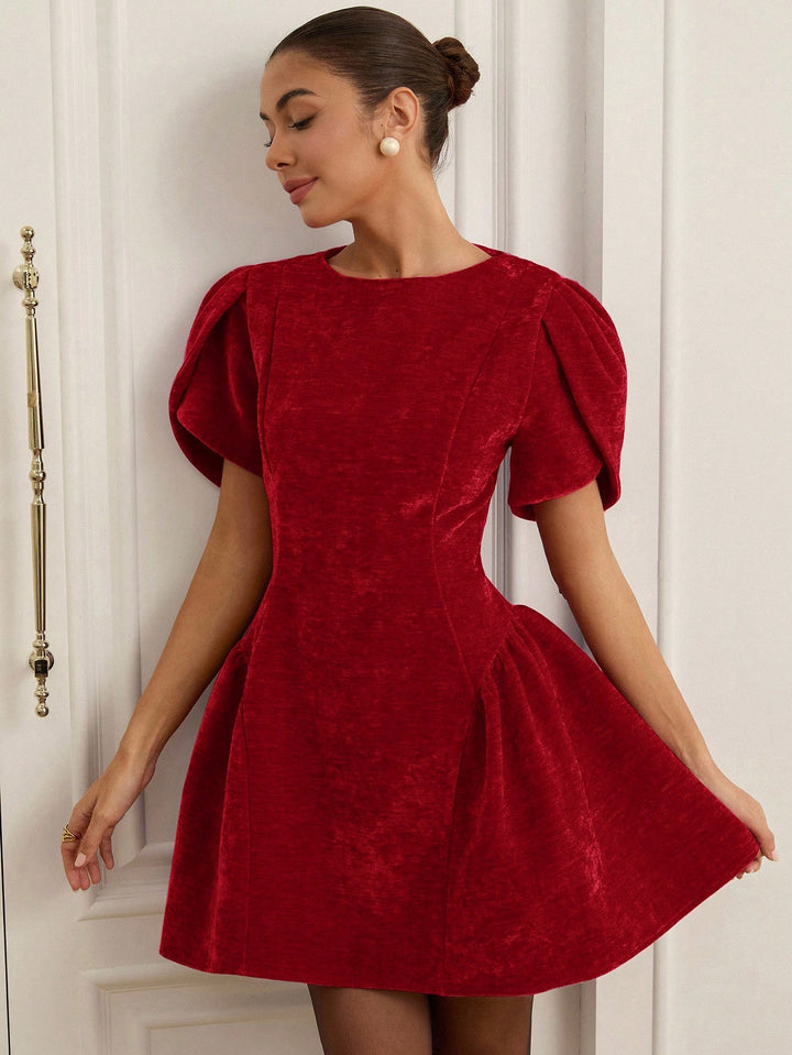 Rochie mini SHEIN, vișiniu