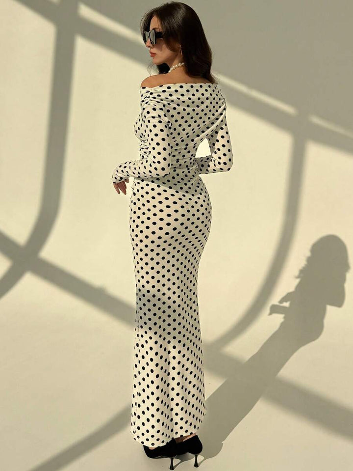 Rochie maxi SHEIN, alb