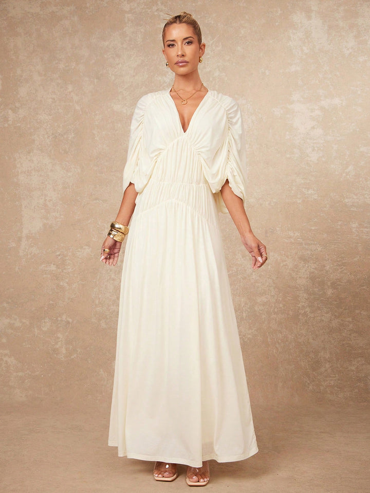 Rochie maxi SHEIN, galben