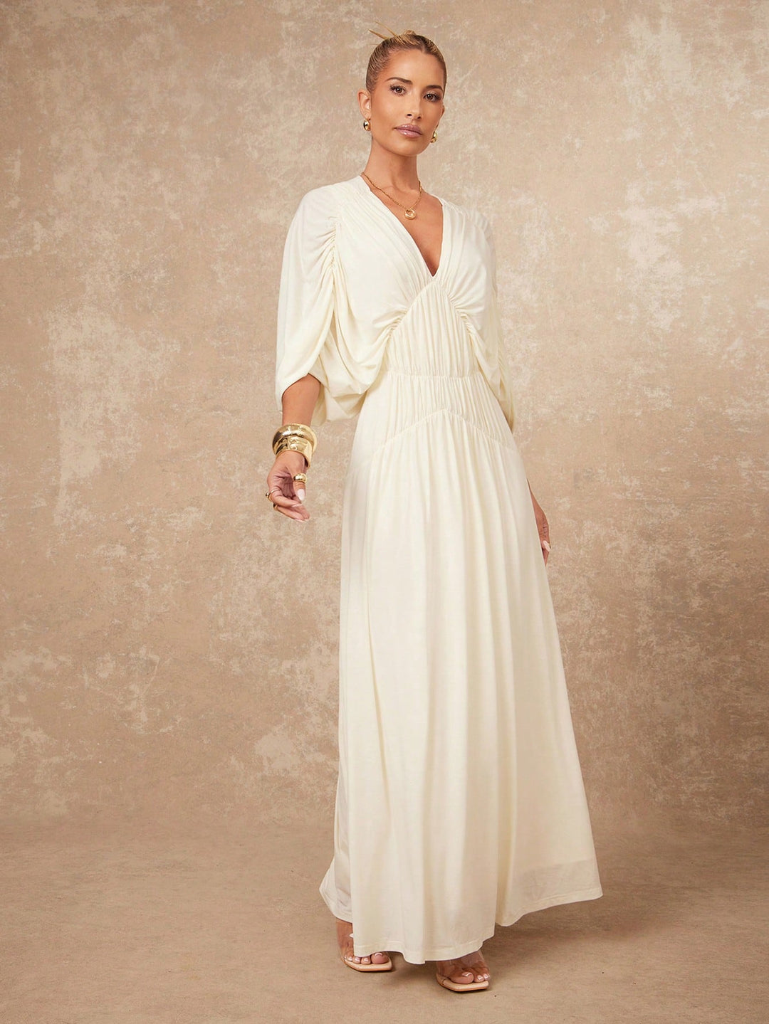Rochie maxi SHEIN, galben