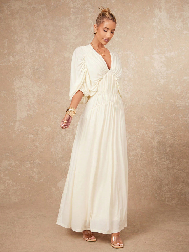 Rochie maxi SHEIN, galben