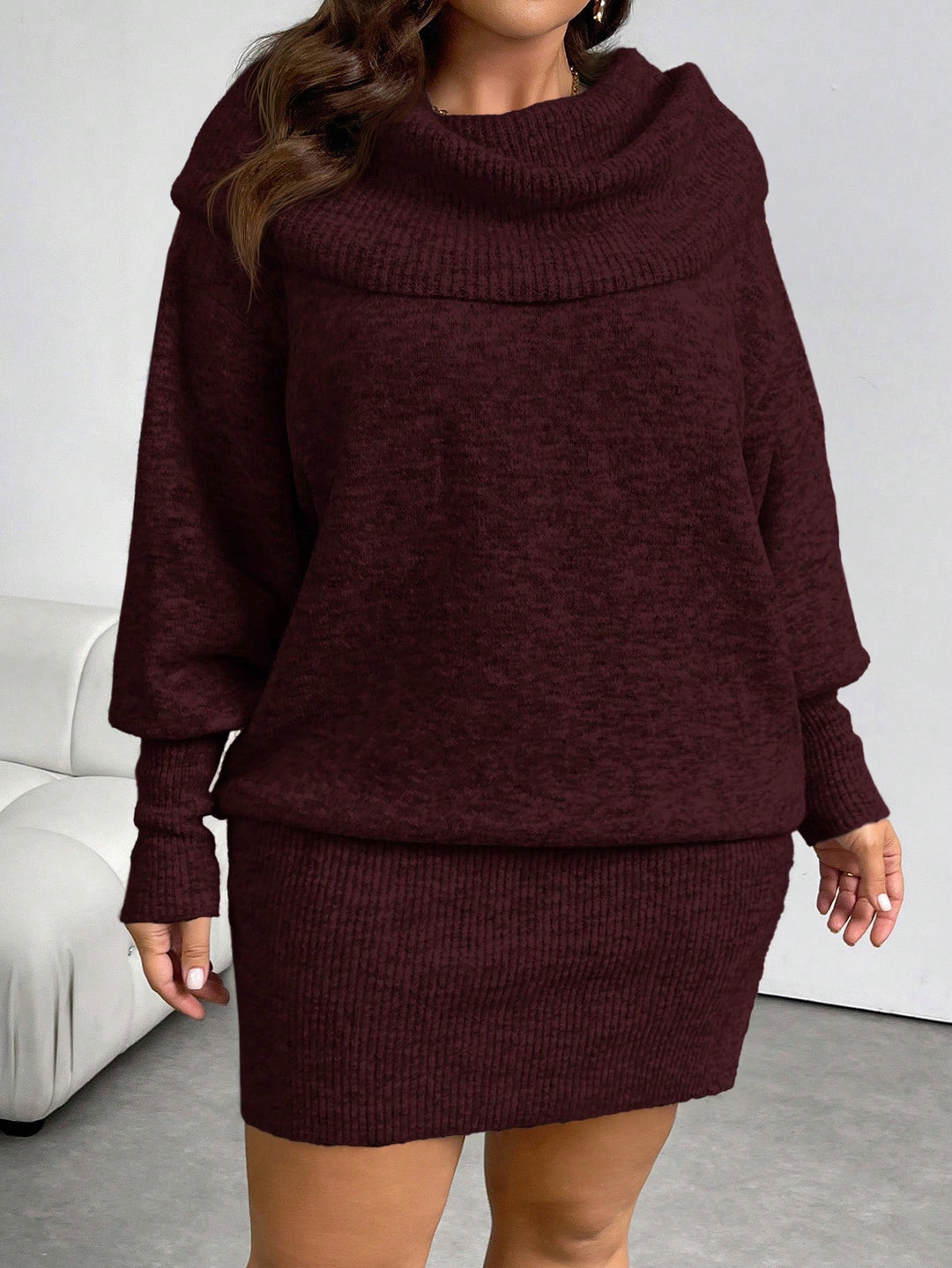 Rochie SHEIN, vișiniu