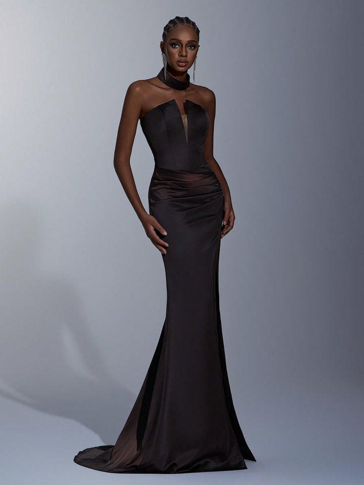 Rochie SHEIN, maro