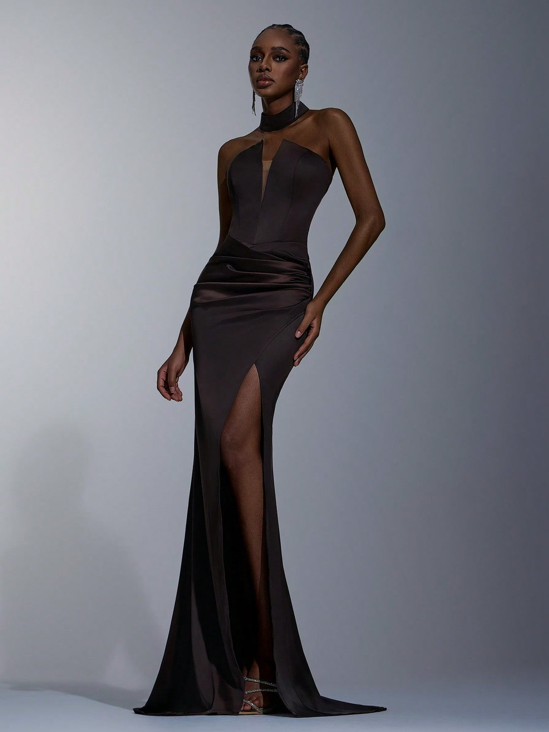 Rochie SHEIN, maro