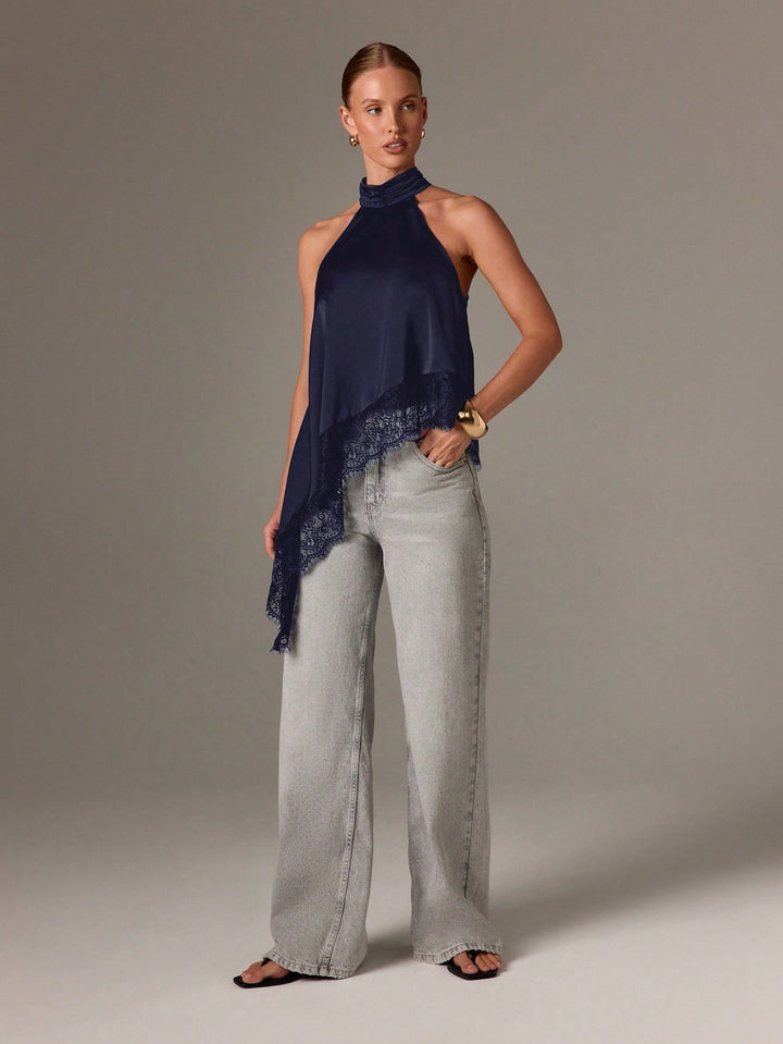 Top SHEIN, bleumarin