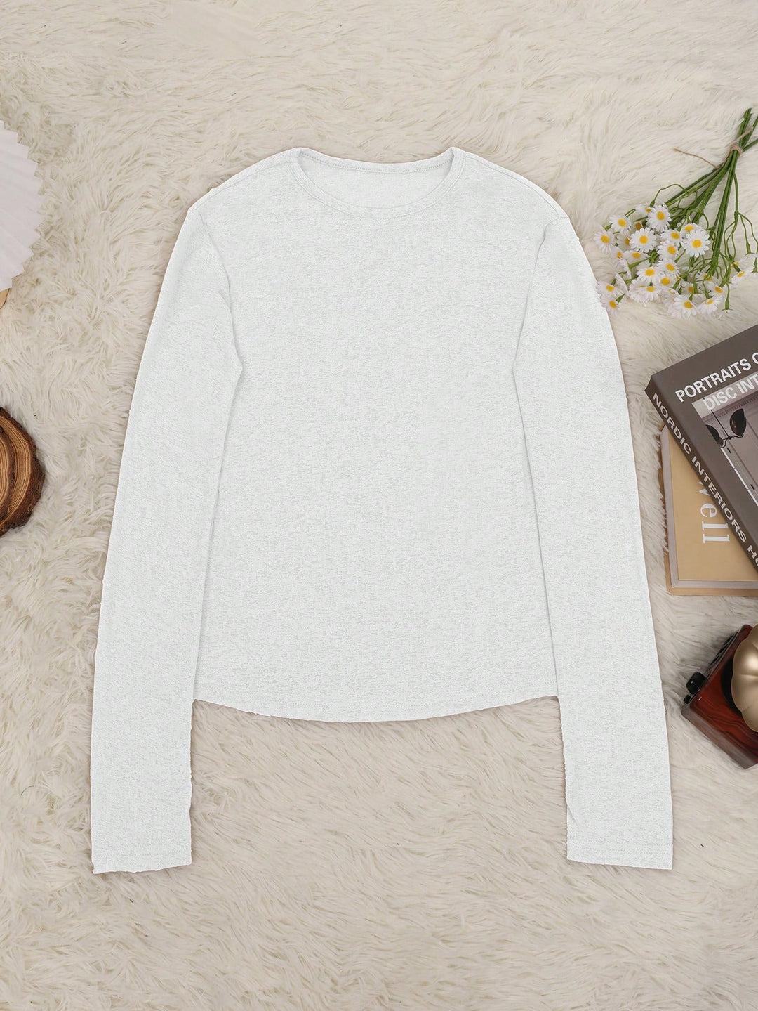Top SHEIN, alb
