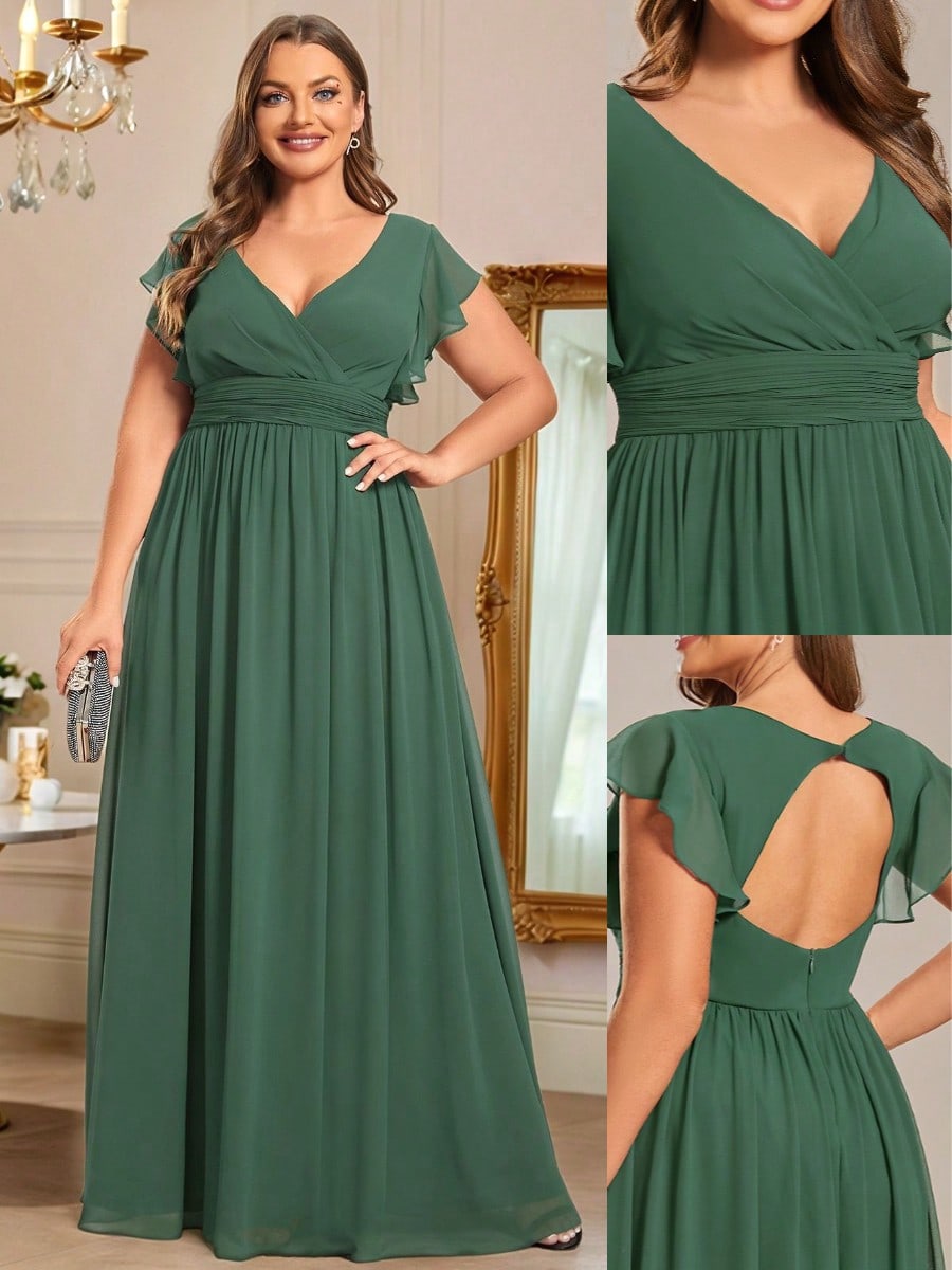 SHEIN maxi ruha, zöld
