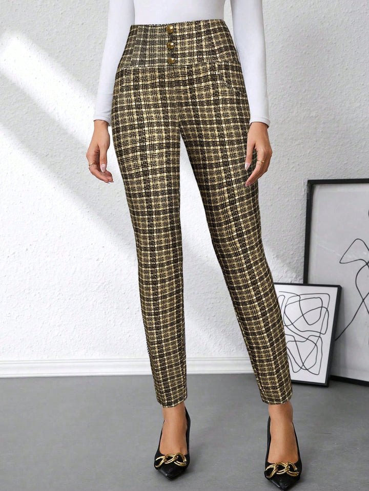 Pantaloni SHEIN, kaki