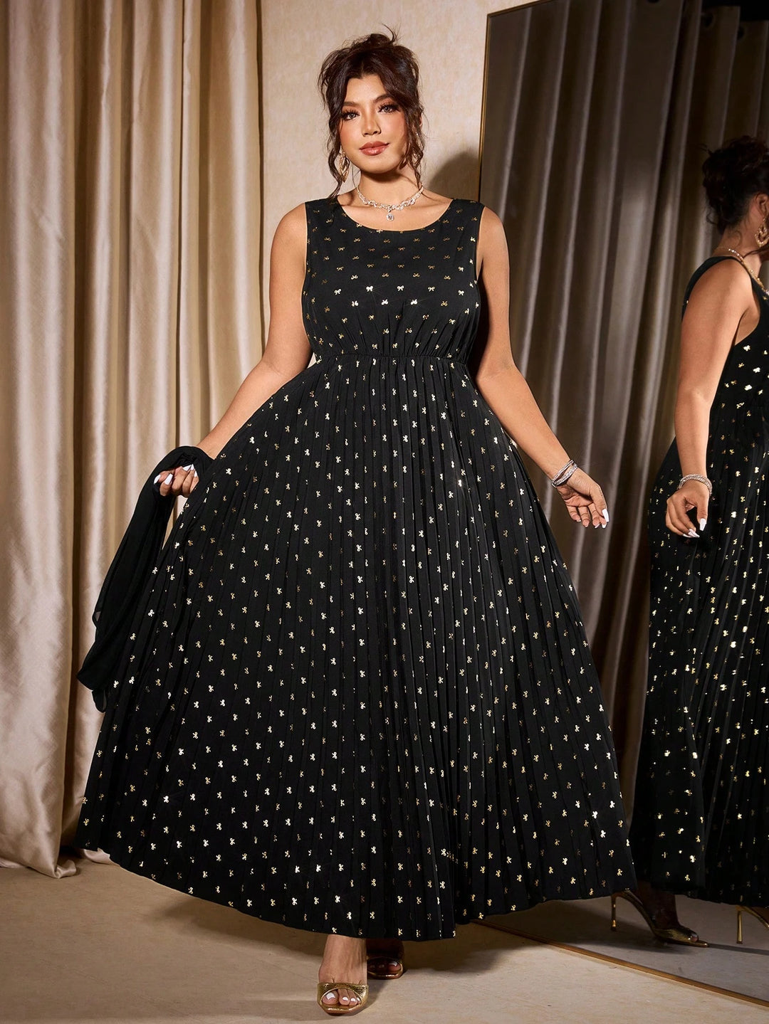Set rochie și bolero SHEIN, negru