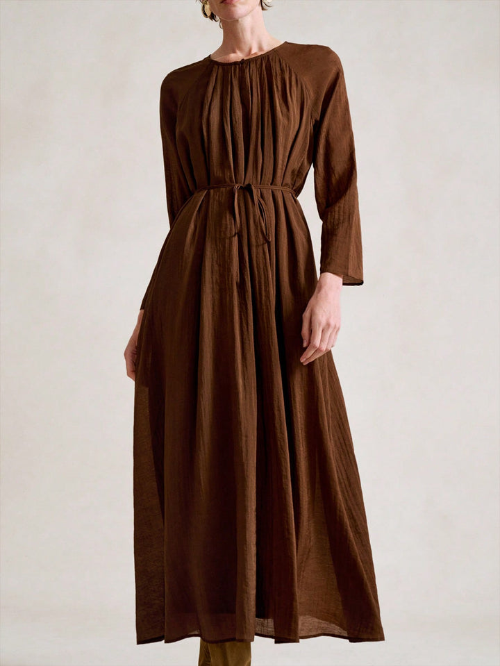 Rochie maxi SHEIN, maro
