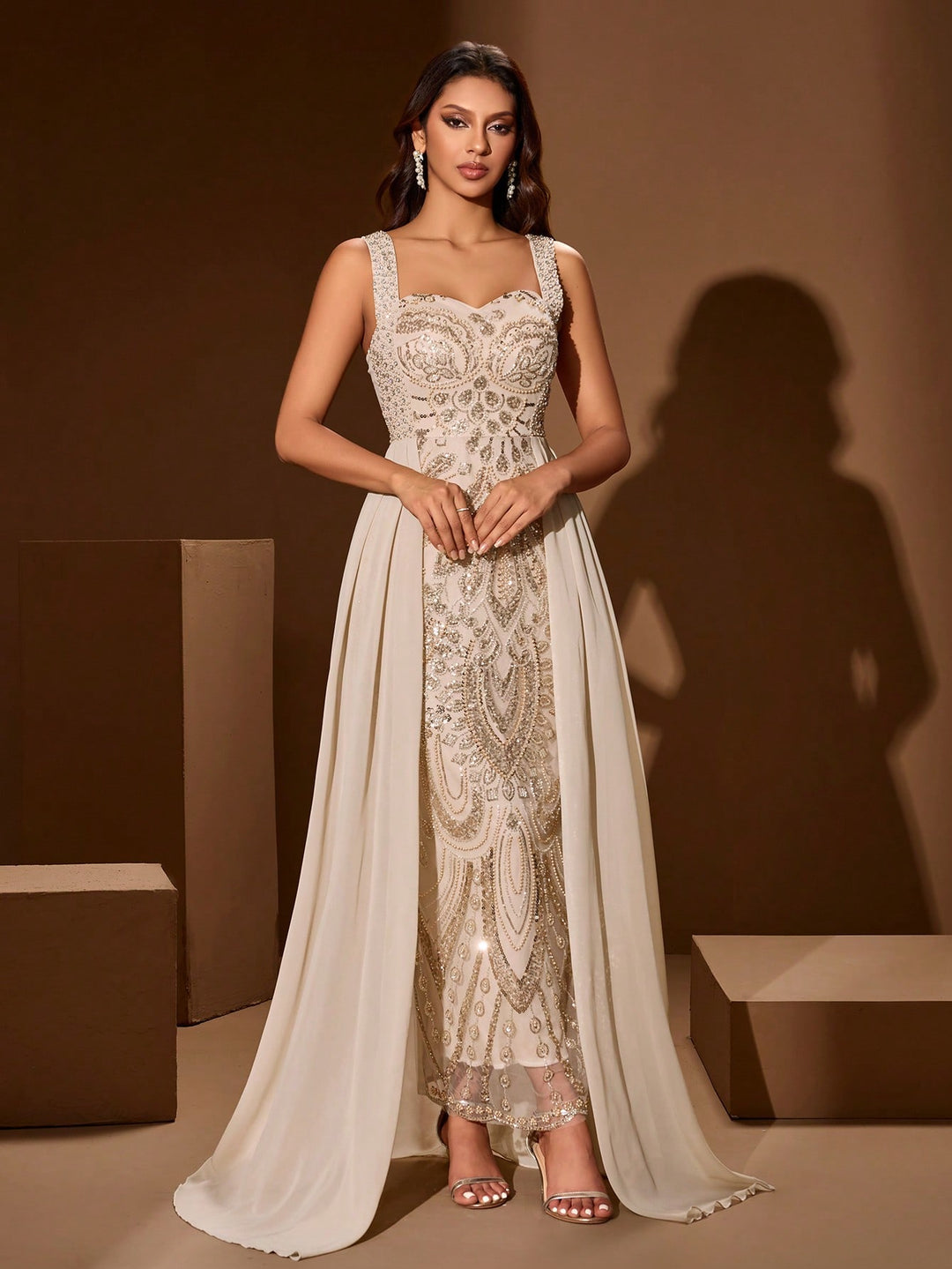 Rochie SHEIN, bej