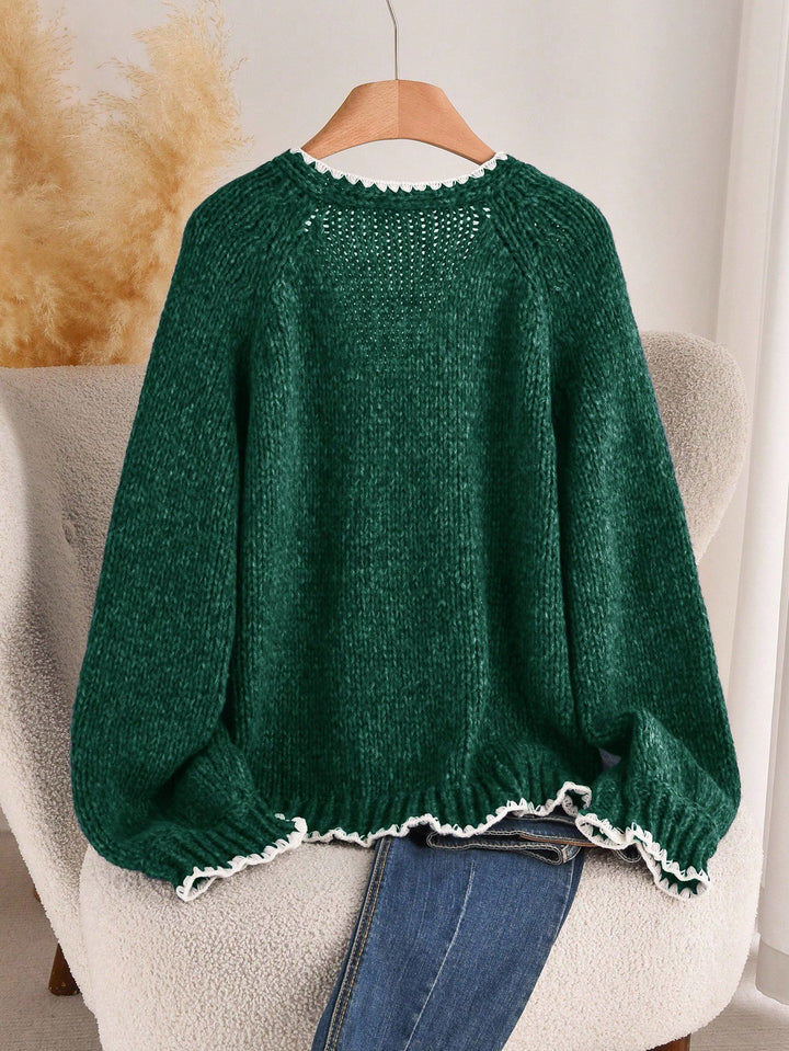 Cardigan SHEIN, verde