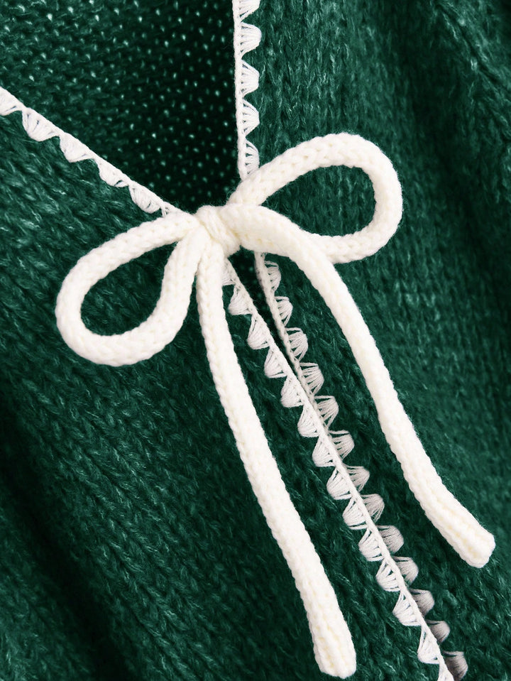 Cardigan SHEIN, verde