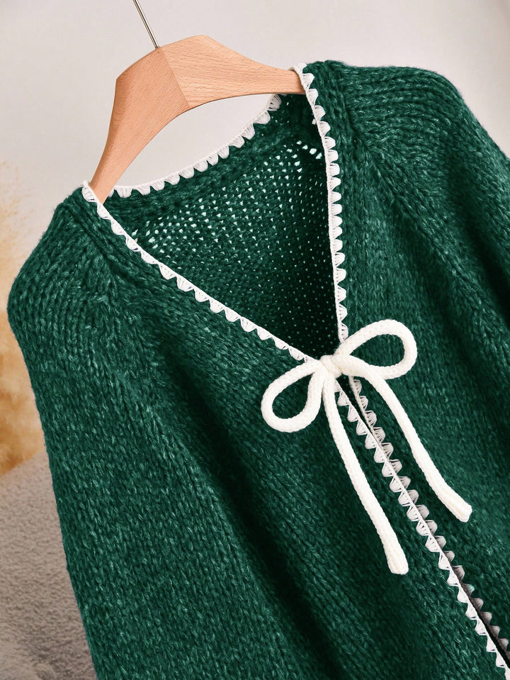 Cardigan SHEIN, verde