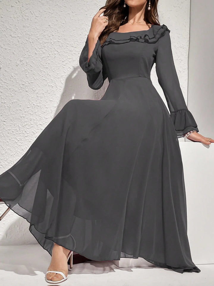 Rochie maxi Shein, gri