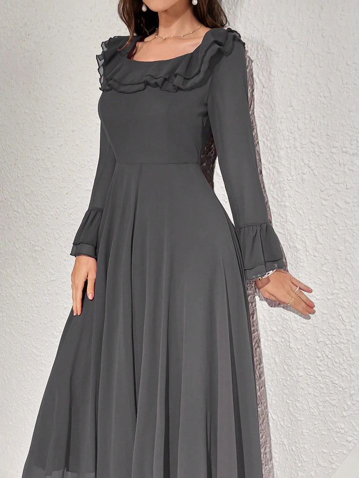Rochie maxi Shein, gri